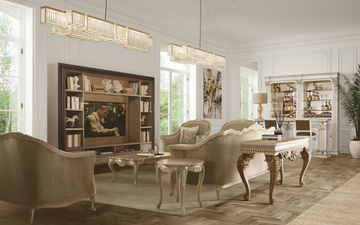 TIMELESS 2920 - Wooden TV cabinet with shelves by SCAPPINI & C - view 3